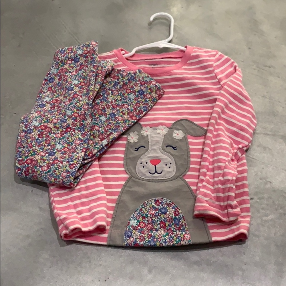 Carters 2 piece outfit Girls Sz 5t